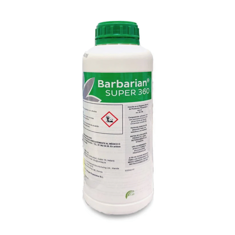 Désherbant Barbarian 1L – Herbicide Glyphosate Professionnel