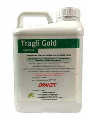 Désherbant Tragli Gold 5L – Herbicide Glyphosate Professionnel